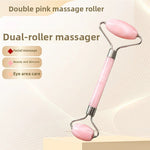 Resin Crystal Facial Massage Roller and Gua Sha Board Set