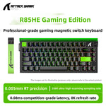 Mechanical keyboard with light box wired
