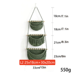 Bohemian Woven Hanging Storage Basket