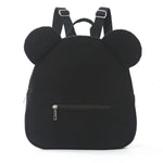 Cartoon Bear Ears Plush Backpack