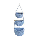 Bohemian Woven Hanging Storage Basket