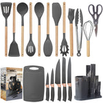 Silicone kitchen utensils