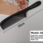 Plastic hair comb