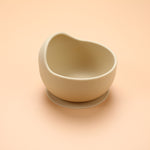 Silicone baby food supplement snail bowl