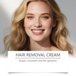 Facial hair removal cream