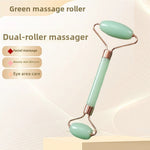 Resin Crystal Facial Massage Roller and Gua Sha Board Set