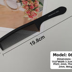 Plastic hair comb