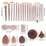 Professional Makeup Brush and Sponge Set