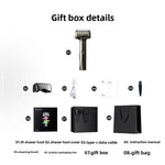 Magnetic Reciprocating Electric Shaver with LED Display