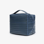 Geometric Rhombus Cosmetic Bag with Partitioned Storage