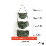 Bohemian Woven Hanging Storage Basket