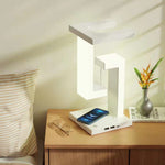 Suspended Wireless Charging LED Table Lamp
