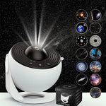 Galaxy Star Projector Lamp with HD Film