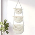 Bohemian Woven Hanging Storage Basket