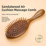 Sandalwood Air Cushion Wooden Comb