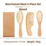 Wooden Hair Care Comb Set