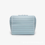 Geometric Rhombus Cosmetic Bag with Partitioned Storage