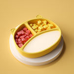 Silicone Food Bowl Baby Plate Baby Suction Cup