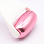 Metal Rose Gold Massage Roller for Facial and Body Ice Therapy