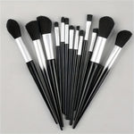 13 Piece Makeup Brush Set for Powder Blush Eye Lip