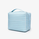 Geometric Rhombus Cosmetic Bag with Partitioned Storage