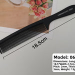 Plastic hair comb