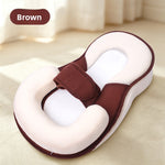 Sloping pad baby recliner to prevent spitting up milk