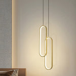 Nordic Minimalist Linear LED Chandelier