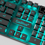 Mechanical Feel Gaming Keyboard and Mouse Set