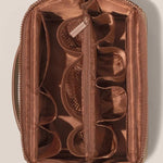 Geometric Stripe Makeup Bag Waterproof Toiletry Organizer