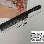 Plastic hair comb