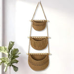 Bohemian Woven Hanging Storage Basket