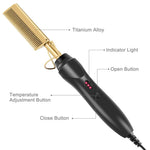 Electric Hair Straightener Comb