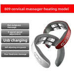 Portable Cervical Massager with Heat and Electrotherapy