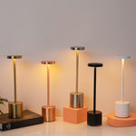 Retro USB Touch Desk Lamp with Three Color Modes