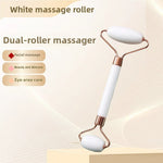 Resin Crystal Facial Massage Roller and Gua Sha Board Set