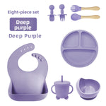 Baby Silicone Feeding Tableware Set