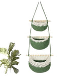 Bohemian Woven Hanging Storage Basket