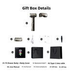 Magnetic Reciprocating Electric Shaver with LED Display