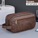 Double Layer Mens Toiletry Bag