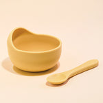 Silicone baby food supplement snail bowl