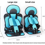 Children's Seat Cushion Simple Portable Baby Car Heightened Cushion Car Standard Seat Cushion for 6 Years Old