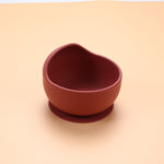 Silicone baby food supplement snail bowl