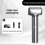 Magnetic Reciprocating Electric Shaver with LED Display