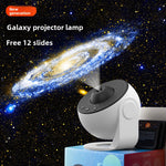 Galaxy Star Projector Lamp with HD Film