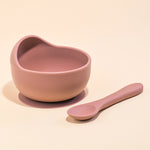 Silicone baby food supplement snail bowl