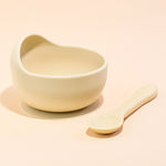 Silicone baby food supplement snail bowl