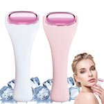 Metal Rose Gold Massage Roller for Facial and Body Ice Therapy