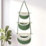 Bohemian Woven Hanging Storage Basket