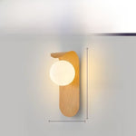 Ultra Thin Modern Wall Light with Dimmable LED